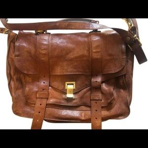 Proenza Schouler PS1 Medium Bag in Saddle Brown